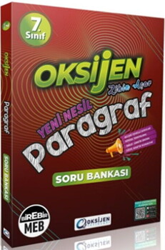 Oksijen Yayınları 7. Sınıf Paragraf Oksijen Soru Bankası