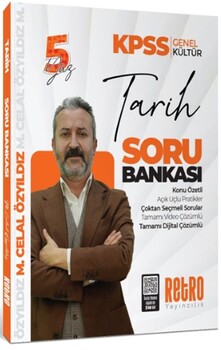  Retro Yayıncılık KPSS Genel Kültür Tarih Soru Bankası