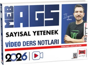  Yargı Yayınları 2026 MEB AGS Öğretmen Adayları İçin Sayısal Yetenek Video Ders Notları