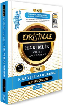  Yetki Yayınları 2026 Orijinal İcra İflas Hukuku Hakimlik Çıkmış Soru Bankası