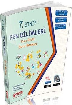  Zafer Yayınları 7. Sınıf Fen Bilimleri Konu Özetli Soru Bankası