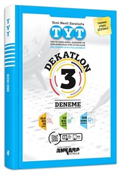  Ankara Yayıncılık TYT Dekatlon 3 Deneme