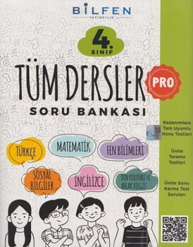 Bilfen Yayıncılık 4. Sınıf Tüm Dersler Pro Soru Bankası
