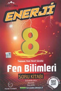  Palme Yayınları 8. Sınıf Fen Bilimleri Enerji Soru Kitabı