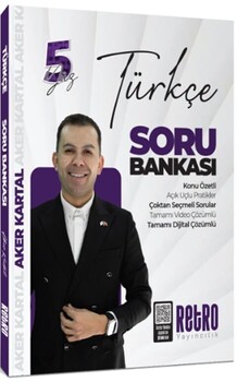  Retro Yayıncılık KPSS Genel Kültür Türkçe Soru Bankası