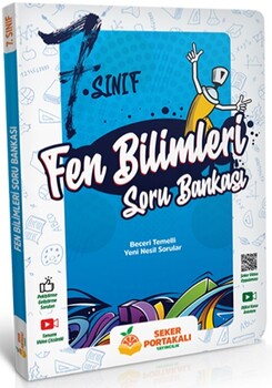  Şeker Portakalı Yayınları 7. Sınıf Fen Bilimleri Soru Bankası