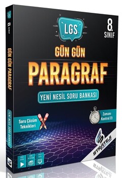  Strateji Yayınları 8. Sınıf LGS Gün Gün Paragraf Soru Bankası