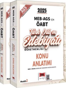 Yargı Yayınları 2025 MEB AGS ÖABT Türk Dili ve Edebiyatı Öğretmenliği Konu Anlatımı