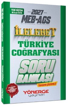 Yönerge 2027 MEB AGS Türkiye Coğrafyası İlelebet Soru Bankası