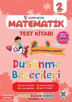  Altın Nokta Yayınları 2. Sınıf Altın Beyin Matematik Test Kitabı