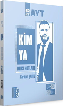 Benim Hocam Yayınları 2027 AYT Kimya Ders Notları