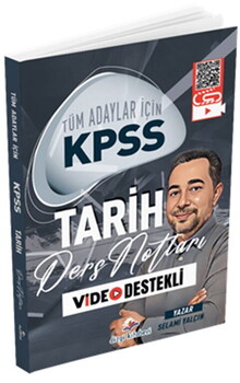 Dizgi Kitap 2026 Tüm Adaylar İçin KPSS Tarih Video Destekli Ders Notları
