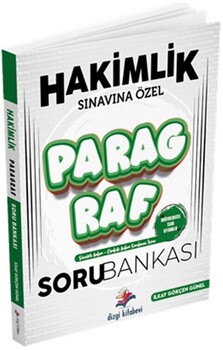  Dizgi Kitap Hakimlik Sınavına Özel Paragraf Soru Bankası