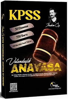  Doktrin Yayınları KPSS Vatandaşlık 50 Deneme ve Genel Tekrar Testi