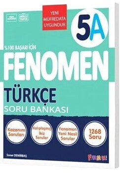  Fenomen Okul Yayınları 5. Sınıf Türkçe Fenomen A Soru Bankası