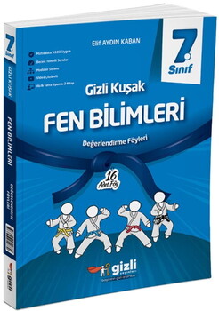  Gizli Yayınları 7. Sınıf Fen Bilimleri Gizli Kuşak Değerlendirme Föyleri