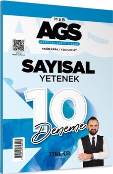  Marka Yayınları MEB AGS Sayısal Yetenek 10 Deneme