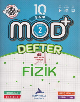 Paraf Yayınları 10. Sınıf Fizik Maarif Model MOD Defter