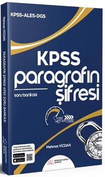  Paragrafın Şifresi Yayınları KPSS ALES DGS Paragraf Paragrafın Şifresi Soru Bankası
