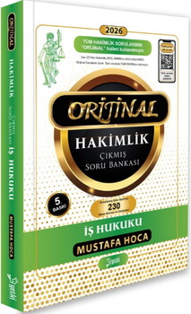  Yetki Yayınları 2026 Orijinal İş Hukuku Hakimlik Çıkmış Soru Bankası