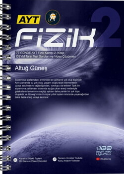 Altuğ Güneş AYT Fizik 2. Kitap - 12. Sınıf Konuları ve Video Anlatımları