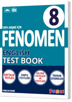  Fenomen Okul Yayınları 8. Sınıf English Test Book