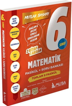 Muba Yayınları 6. Sınıf Matematik Fasikül Soru Bankası