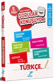  Pruva Akademi 5. Sınıf Türkçe Sorular Konuşuyor