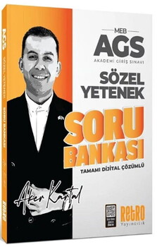  Retro Yayıncılık MEB AGS Sözel Yetenek Soru Bankası