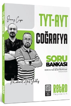 Retro Yayıncılık TYT AYT Coğrafya Soru Bankası
