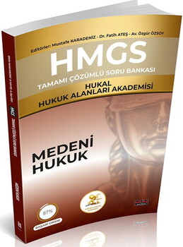  Savaş Yayınları HMGS Medeni Hukuk Soru Bankası