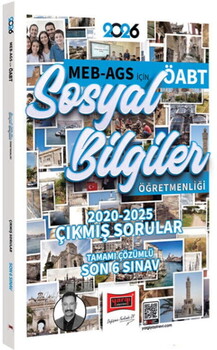  Yargı Yayınları 2026 ÖABT MEB AGS Sosyal Bilgiler Öğretmenliği 2020-2025 Çıkmış Sınav Soruları