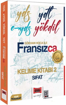 Yargı Yayınları YDS YDT E-YDS YÖKDİL Fransızca Kelime Kitabı 2 Sıfat