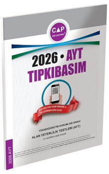 Çap Yayınları 2026 AYT Tıpkı Basım