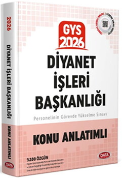  Data Yayınları 2026 Diyanet İşleri Başkanlığı Personelin Görevde Yükselme Sınavı Konu Anlatımlı