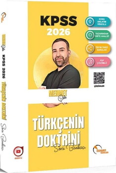  Doktrin Yayınları 2026 KPSS Türkçenin Doktrini Soru Bankası Çözümlü