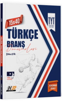  Hız ve Renk Yayınları TYT Türkçe 15 x 40 Denemeleri
