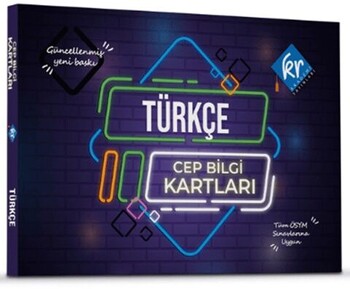  KR Akademi KPSS Türkçe Cep Bilgi Kartları