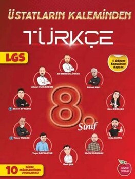  Newton Yayınları 8. Sınıf Türkçe Üstatların Kaleminden 1.Dönem 10 Süreç Değerlendirme Denemesi