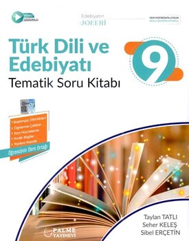  Palme Yayınları 9. Sınıf Türk Dili ve Edebiyatı Tematik Soru Kitabı