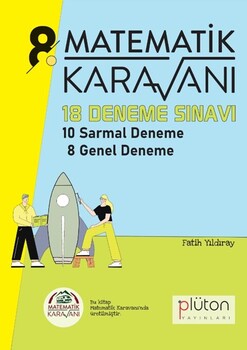  Plüton Yayınları 8. Sınıf LGS 18 Matematik Karavanı Deneme Sınavı