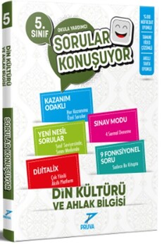  Pruva Akademi 5. Sınıf Din Kültürü ve Ahlak Bilgisi Sorular Konuşuyor