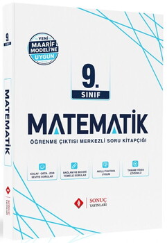 Sonuç Yayınları 9. Sınıf Matematik Maarif Modele Uygun Modüller Set