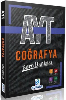  Supara Yayınları AYT Coğrafya Soru Bankası