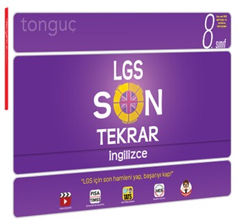  Tonguç Akademi 8. Sınıf LGS İngilizce Son Tekrar