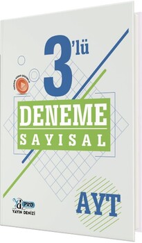  Yayın Denizi AYT Sayısal 3 lü Pro Deneme