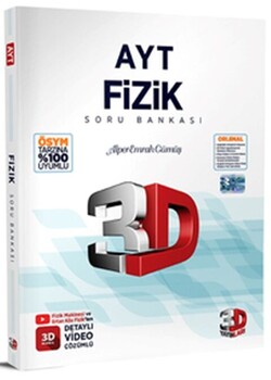  3D Yayınları AYT Fizik Soru Bankası