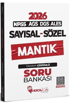  Hoca Kafası 2026 KPSS MEB AGS DGS ALES Sayısal Sözel Mantık Soru Bankası