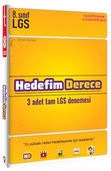 Tonguç Akademi 8. Sınıf Hedefim Derece Denemeleri