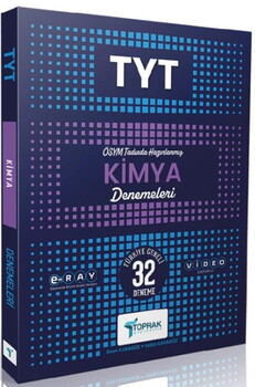  Toprak Yayıncılık TYT Kimya 32 li Deneme Kitabı